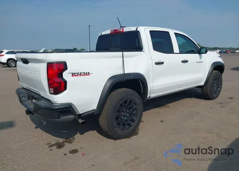 2025 Chevrolet Colorado 4Wd Trail Boss из США, поврежденный, VIN 1GCPTEEK9S1122687